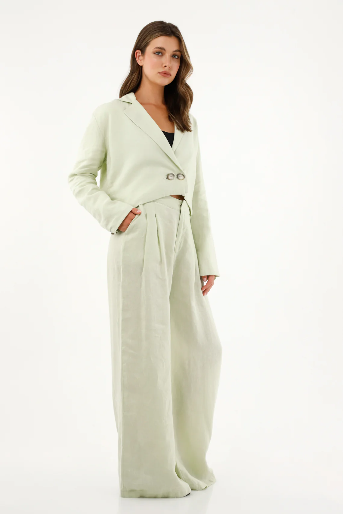 Women's Short Blazer Jacket - Image 2
