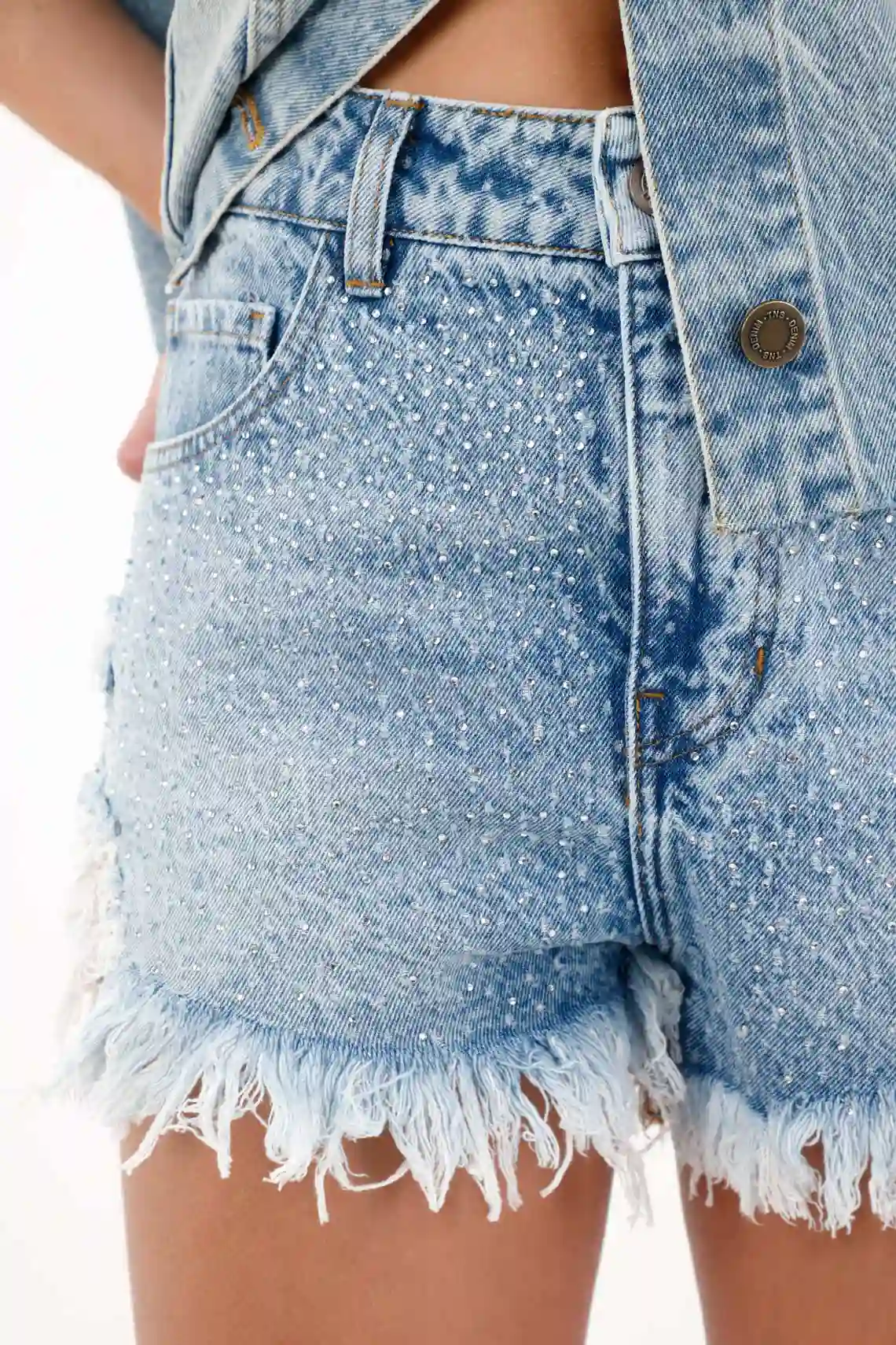 Shiny Shorts for Women - Image 3