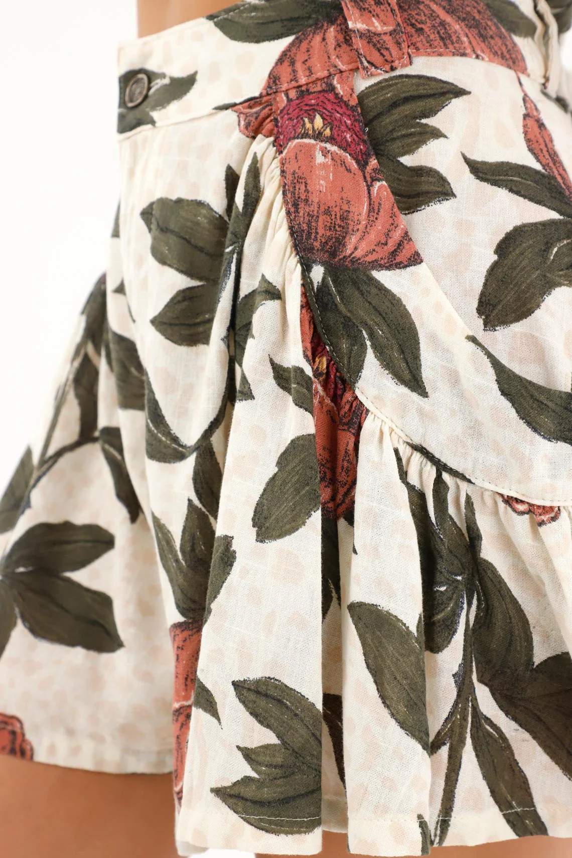 Women's floral print Bermuda shorts - Image 3