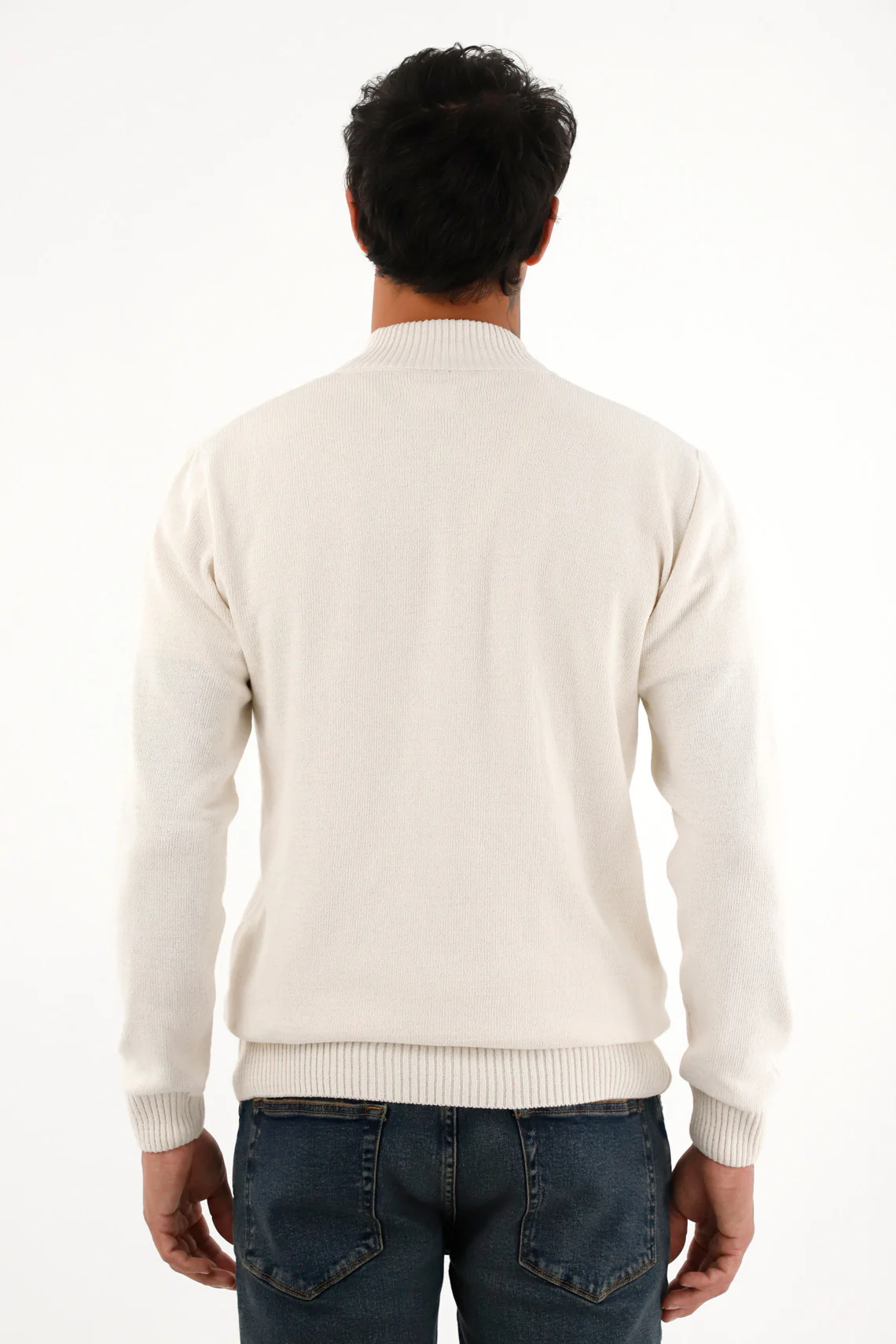 Stylish High Neck Sweater for Men - Image 4