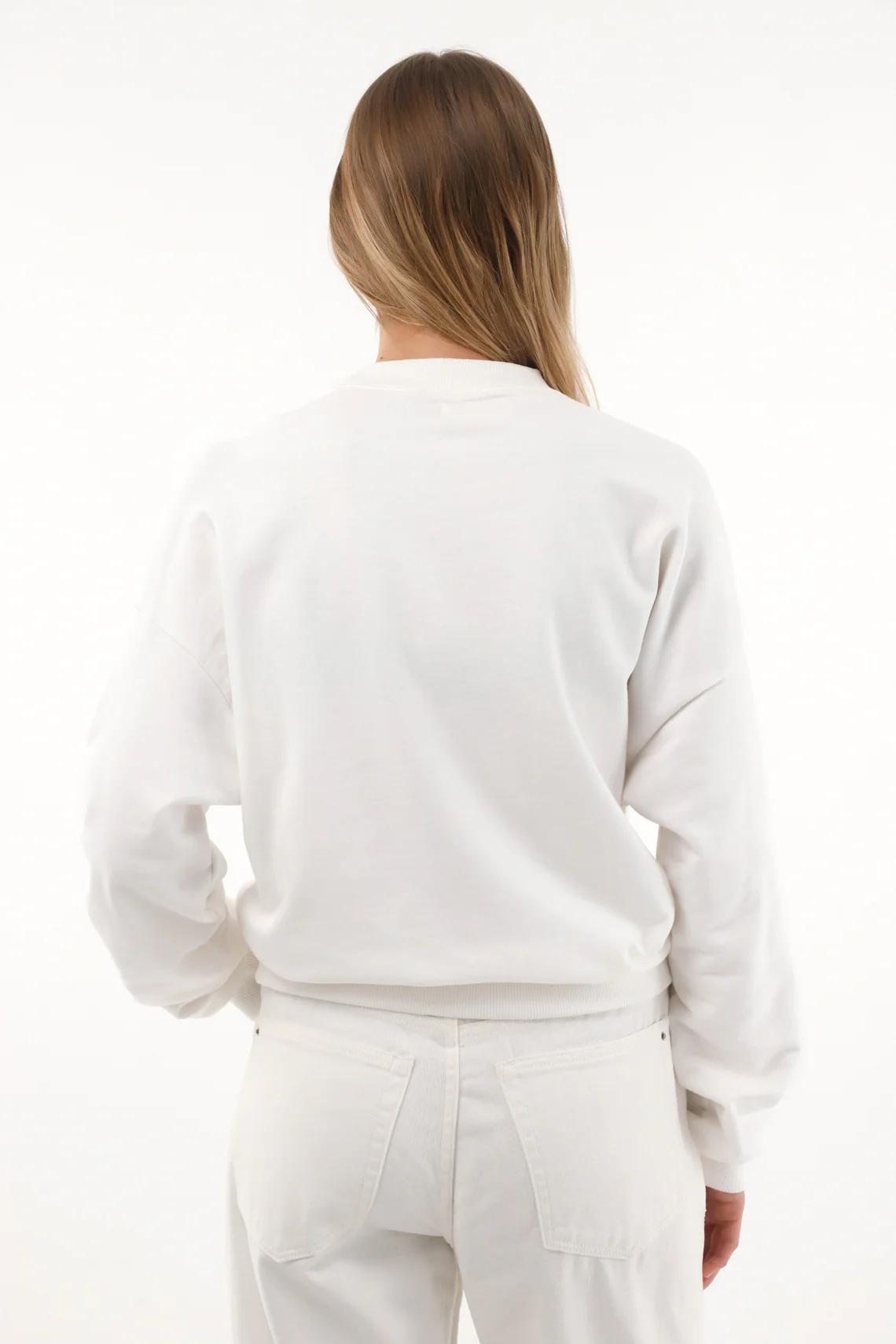 Fringe Sweatshirt with Accents for Women - Image 4