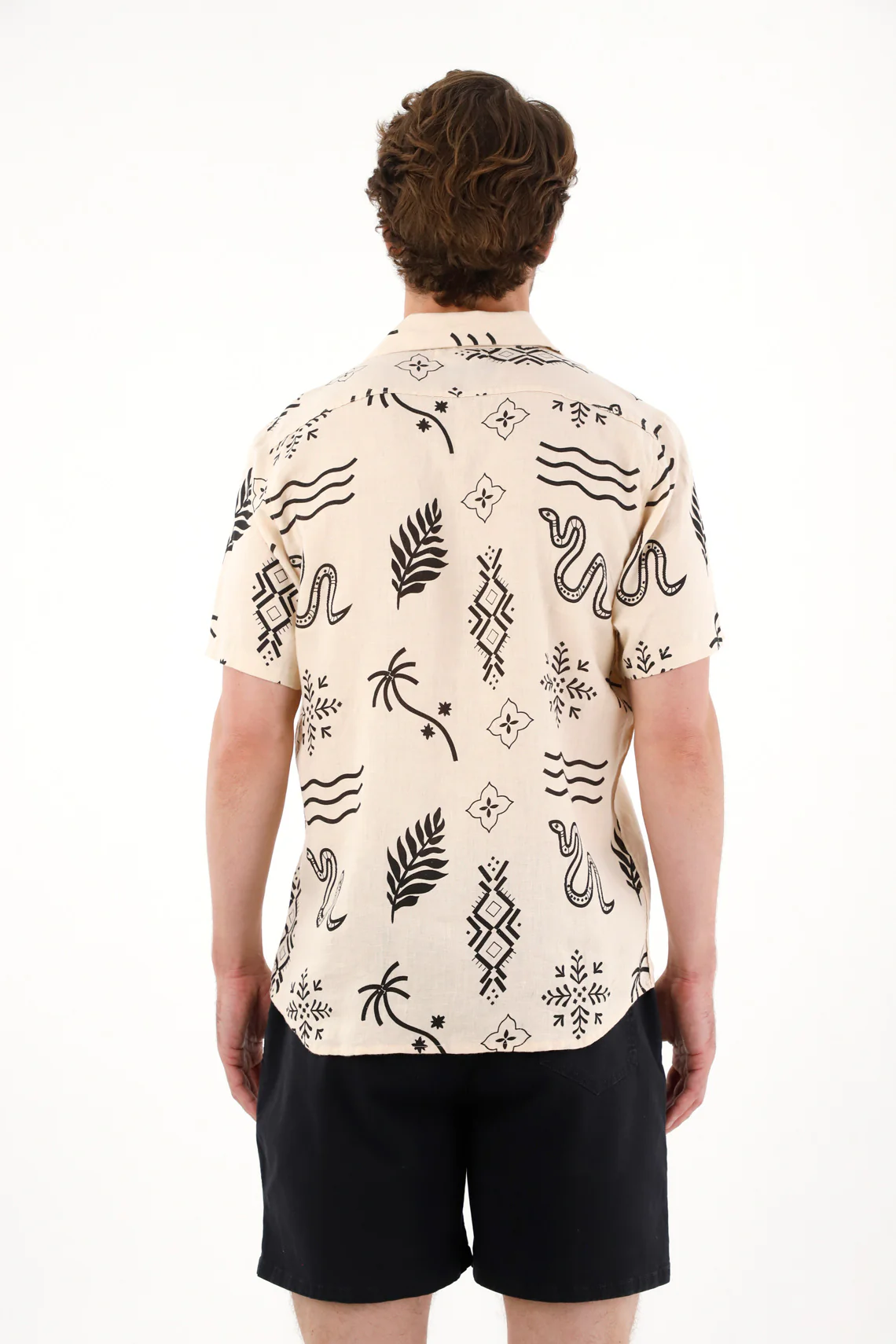 Men's Bowling Shirt with Print - Image 3