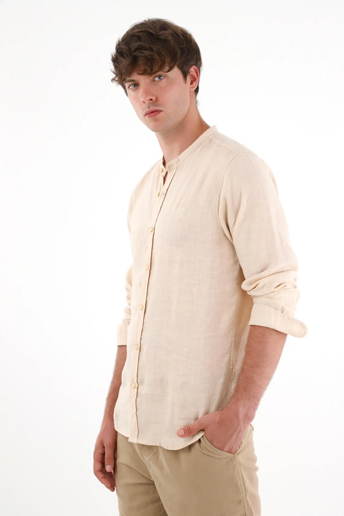 Men's Short Sleeve Striped Shirt