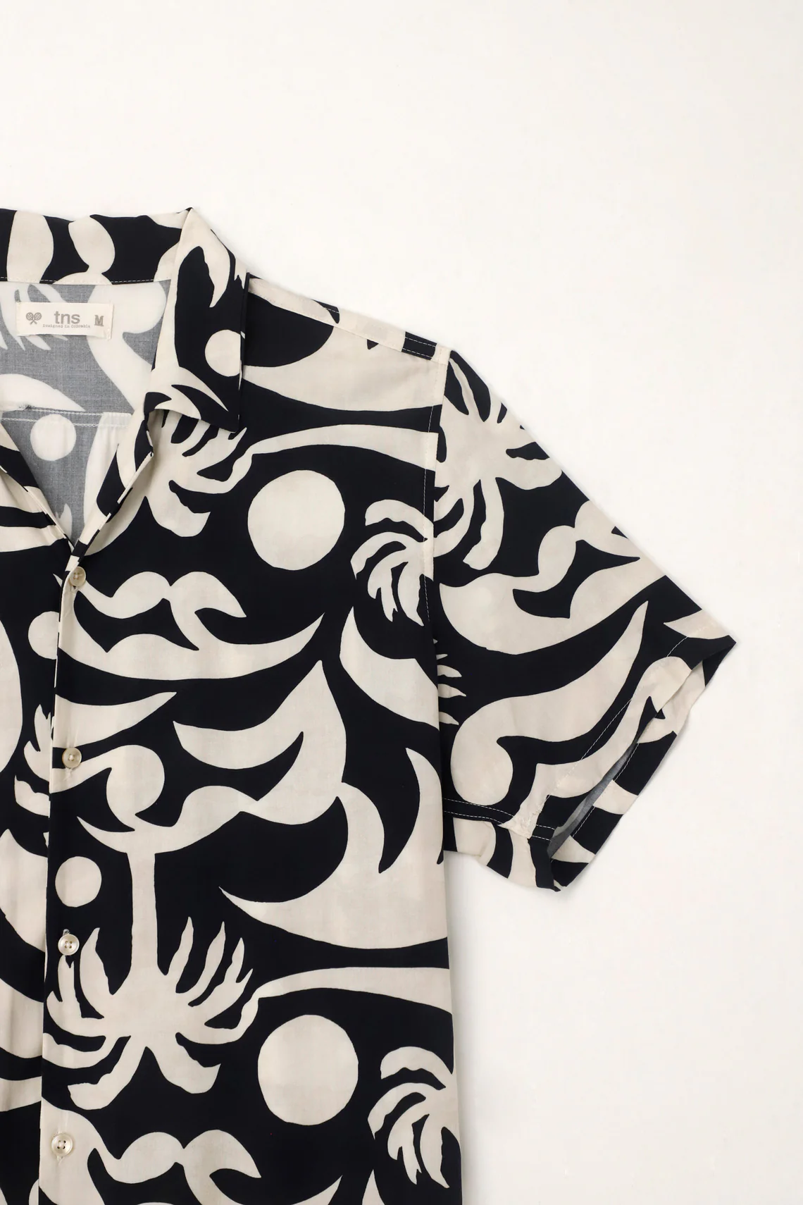 Men's Bowling Shirt with Chili Print - Image 3