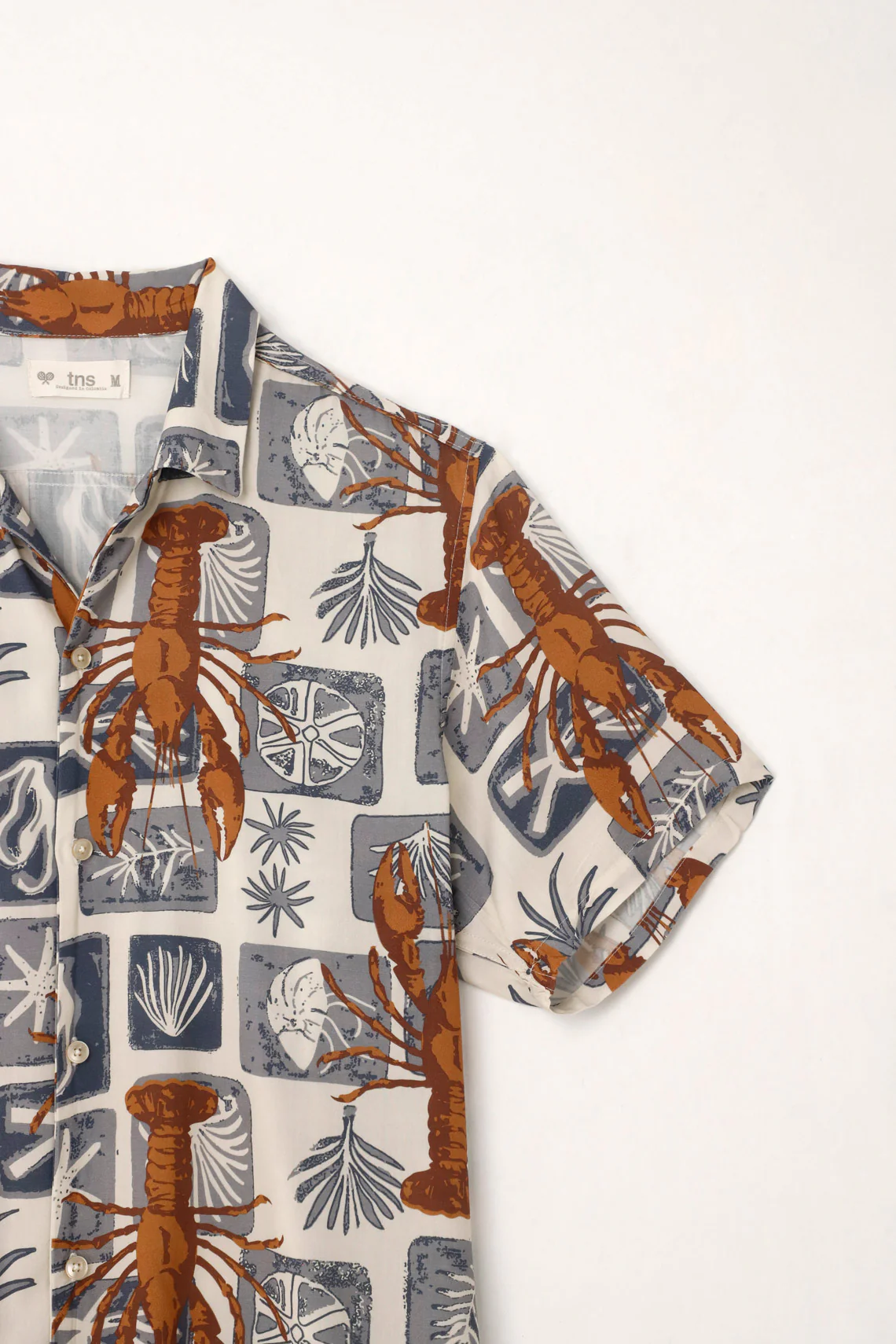 Men's Bowling Shirt with Chili Print - Image 3