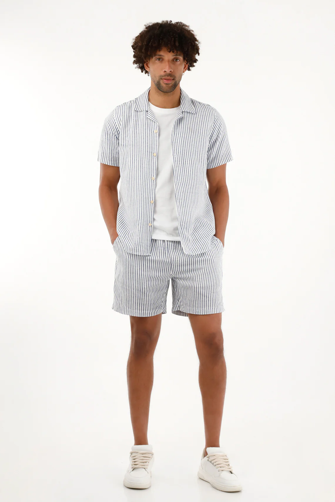 Men's Off-White Bowling Shirt - Image 3