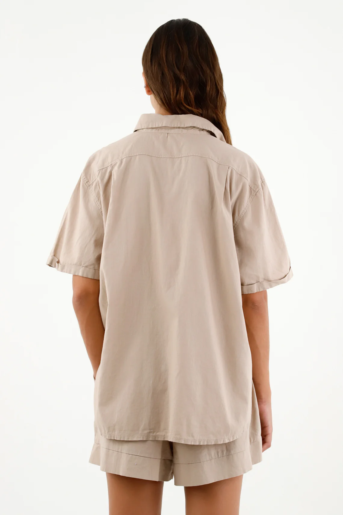 Women's Brown Classic Shirt - Image 4