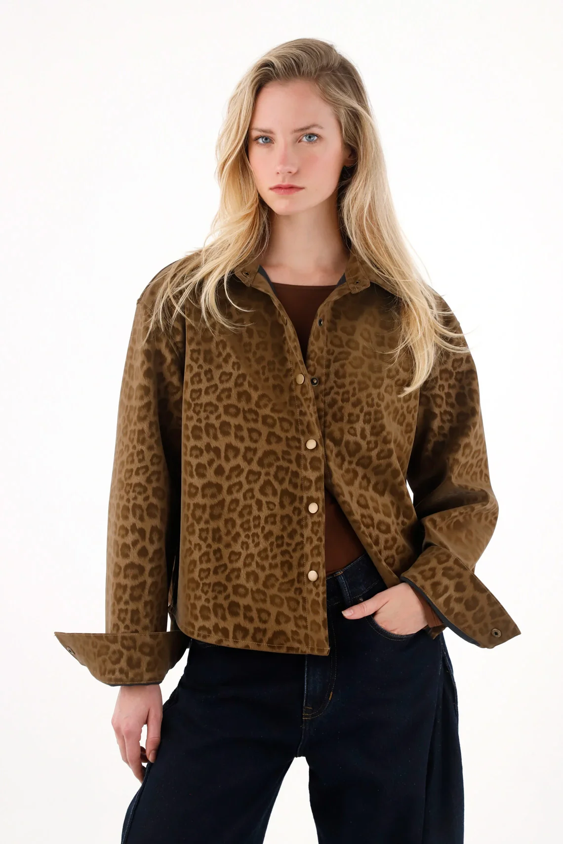 Animal Print Jacket in Tone for Women