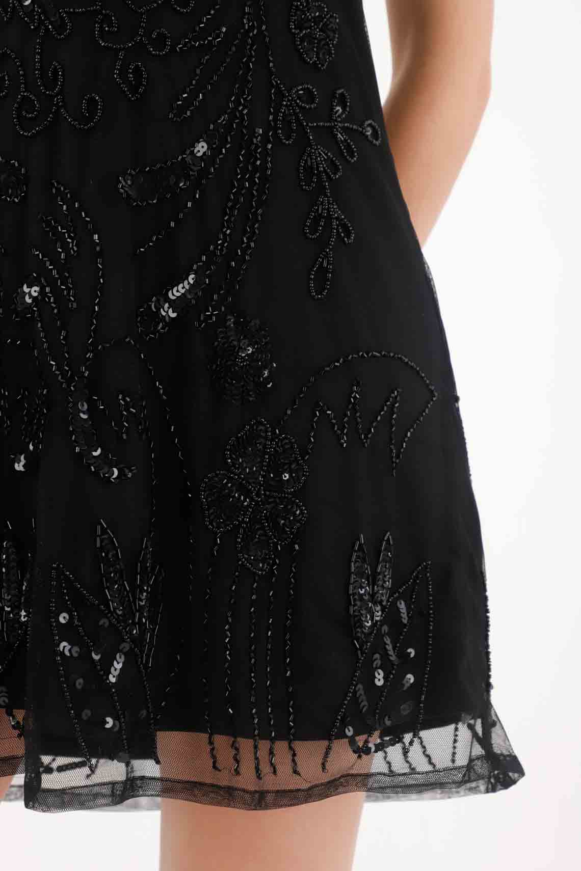 Short Sequin Dress for Women - Image 3