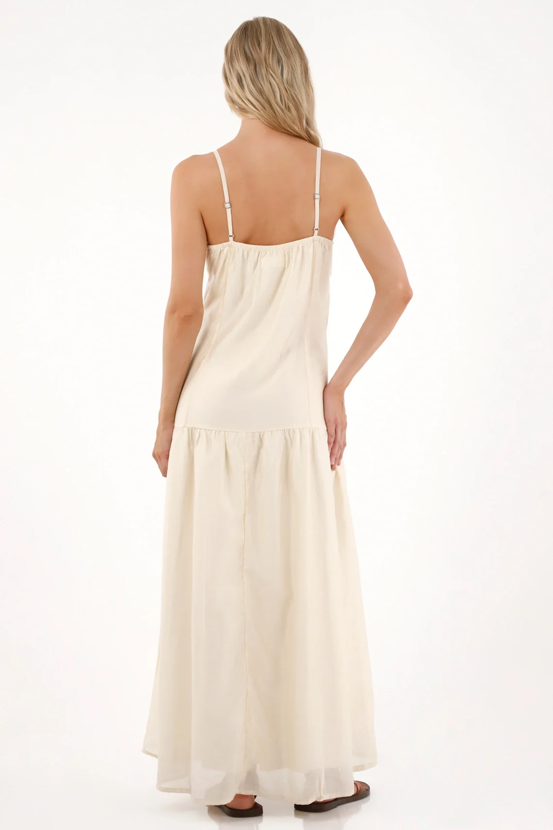 Long Crudo Dress with Straps for Women - Image 4