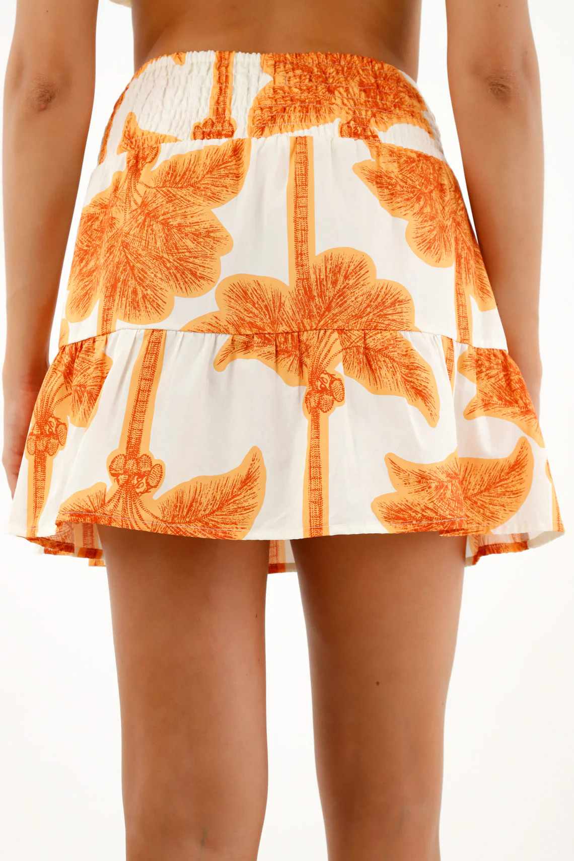 Women's Ruffled Printed Skirt - Image 4