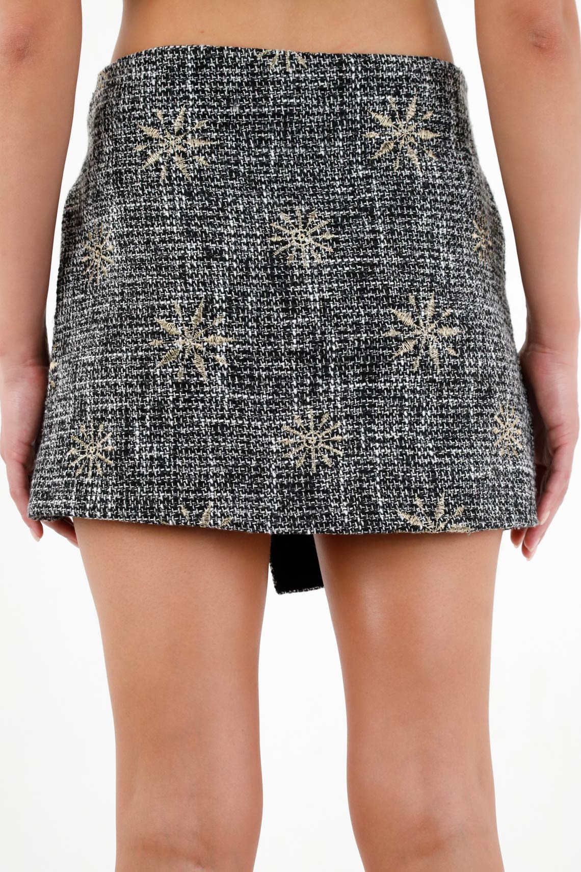 Women's Black Short Skirt - Image 4