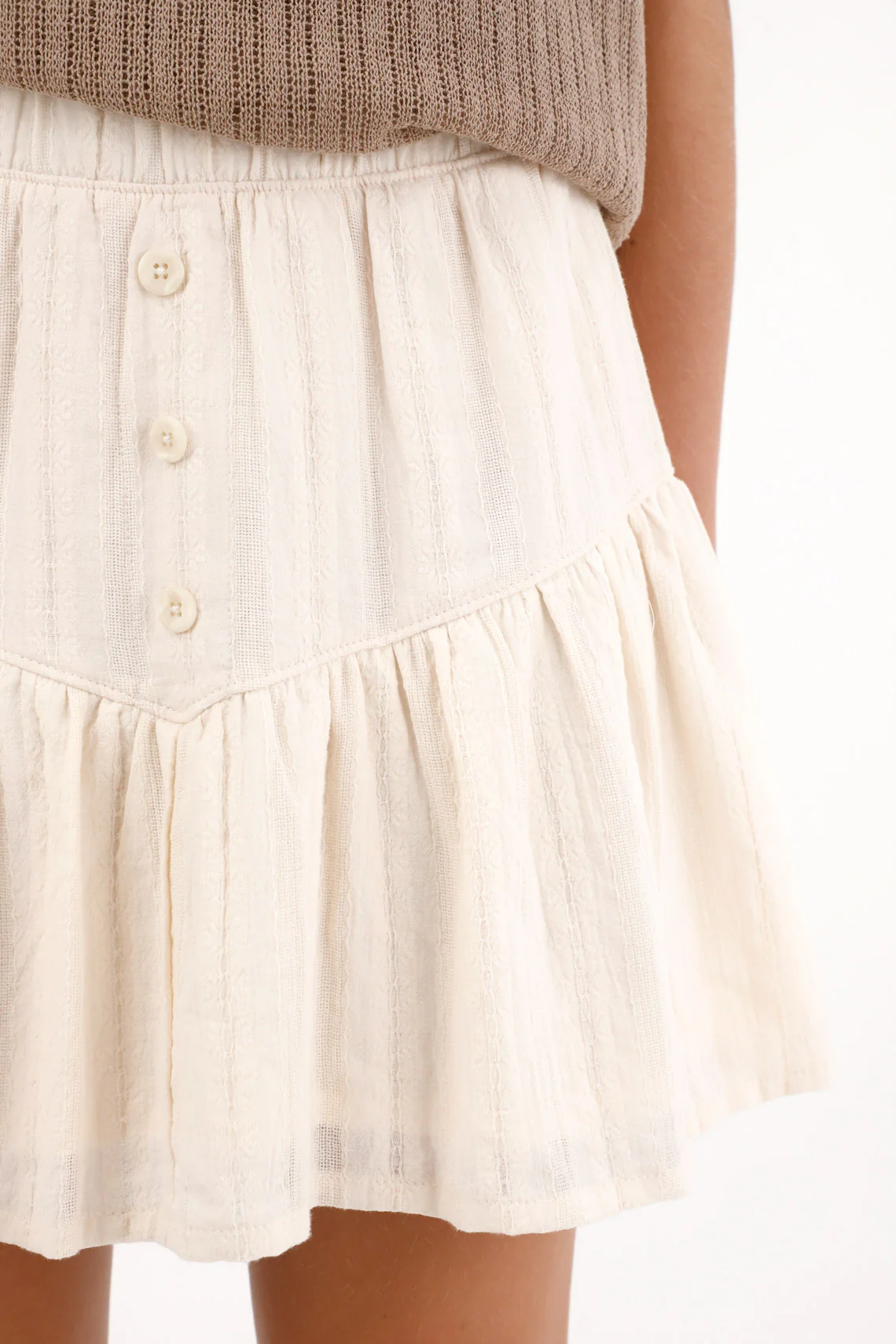 Women's Short Skirt with Cream Bolero - Image 3