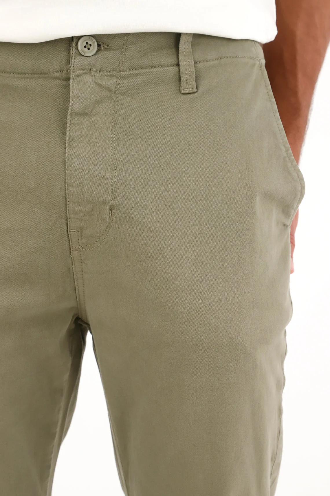 Green Chinos for Men - Image 3