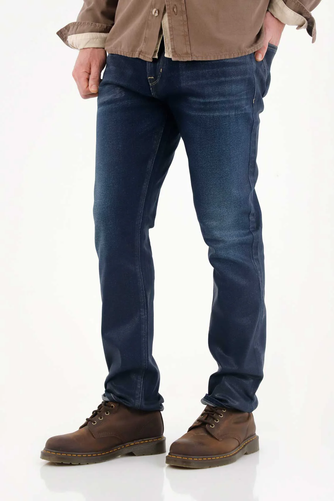 Nudy Jeans with Resin Effect in Blue for Men - Image 4