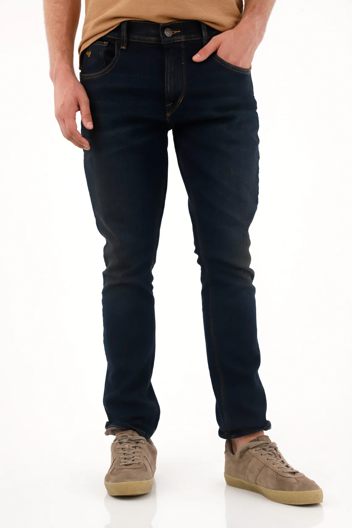 Men's Dark Medium Rise Nudy Jeans