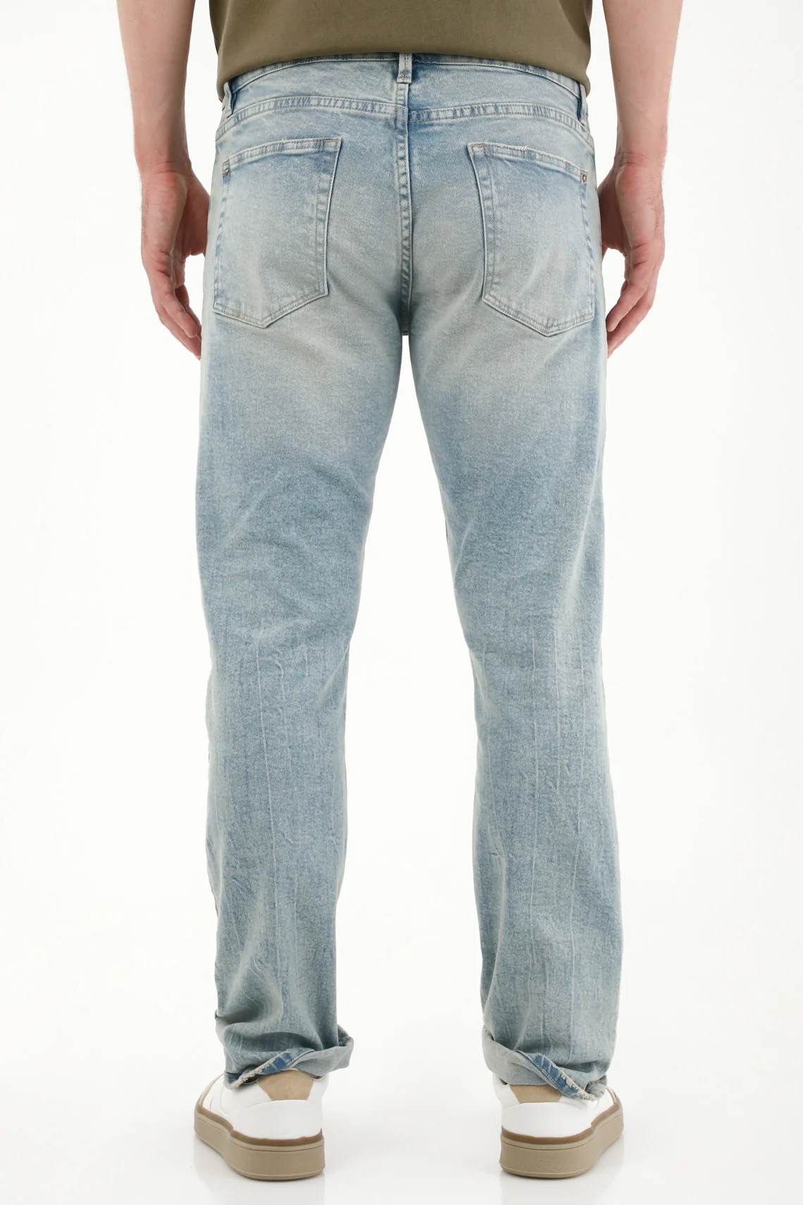 Heavyweight Straight-Leg Jeans for Men by TNS - Image 4