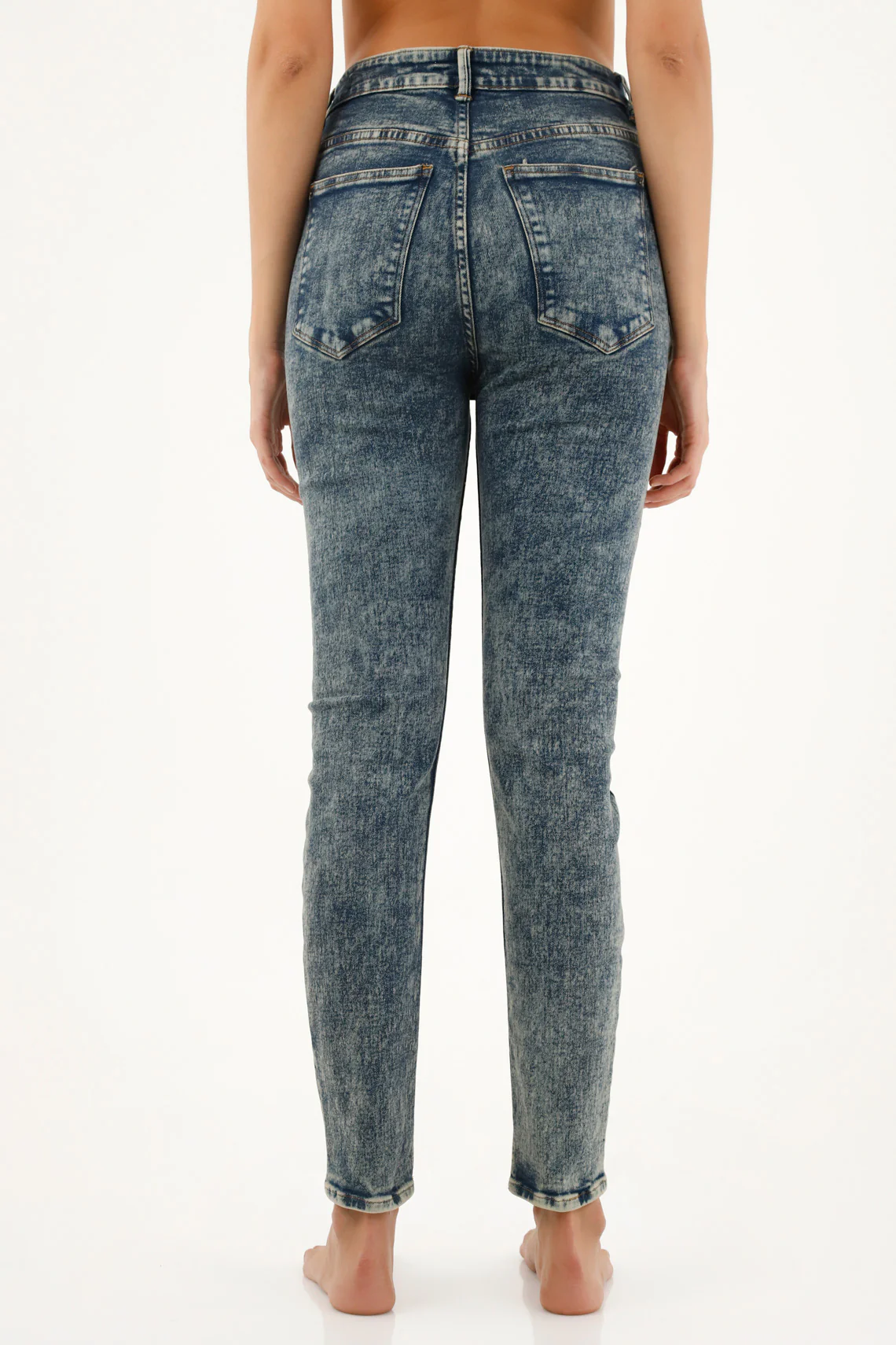 Women's Blue Jegging Jeans - Image 4