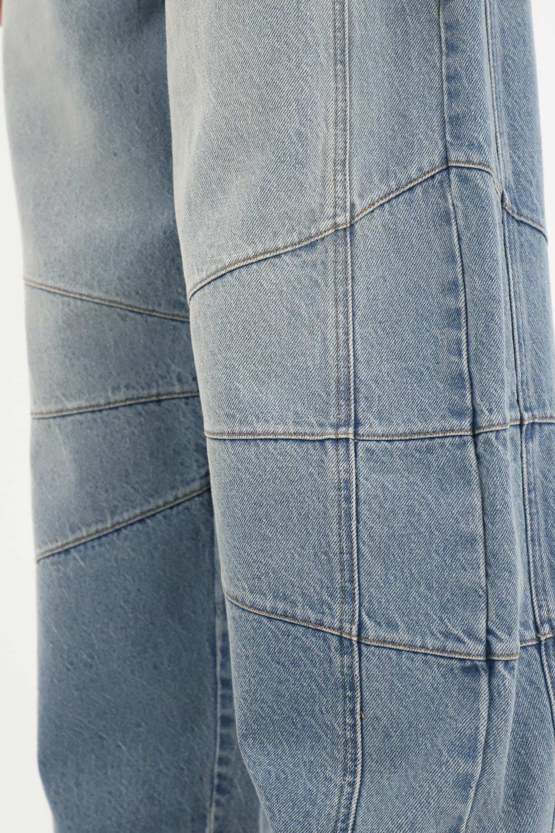 Women's Low Rise Blue Horseshoe Jeans - Image 4