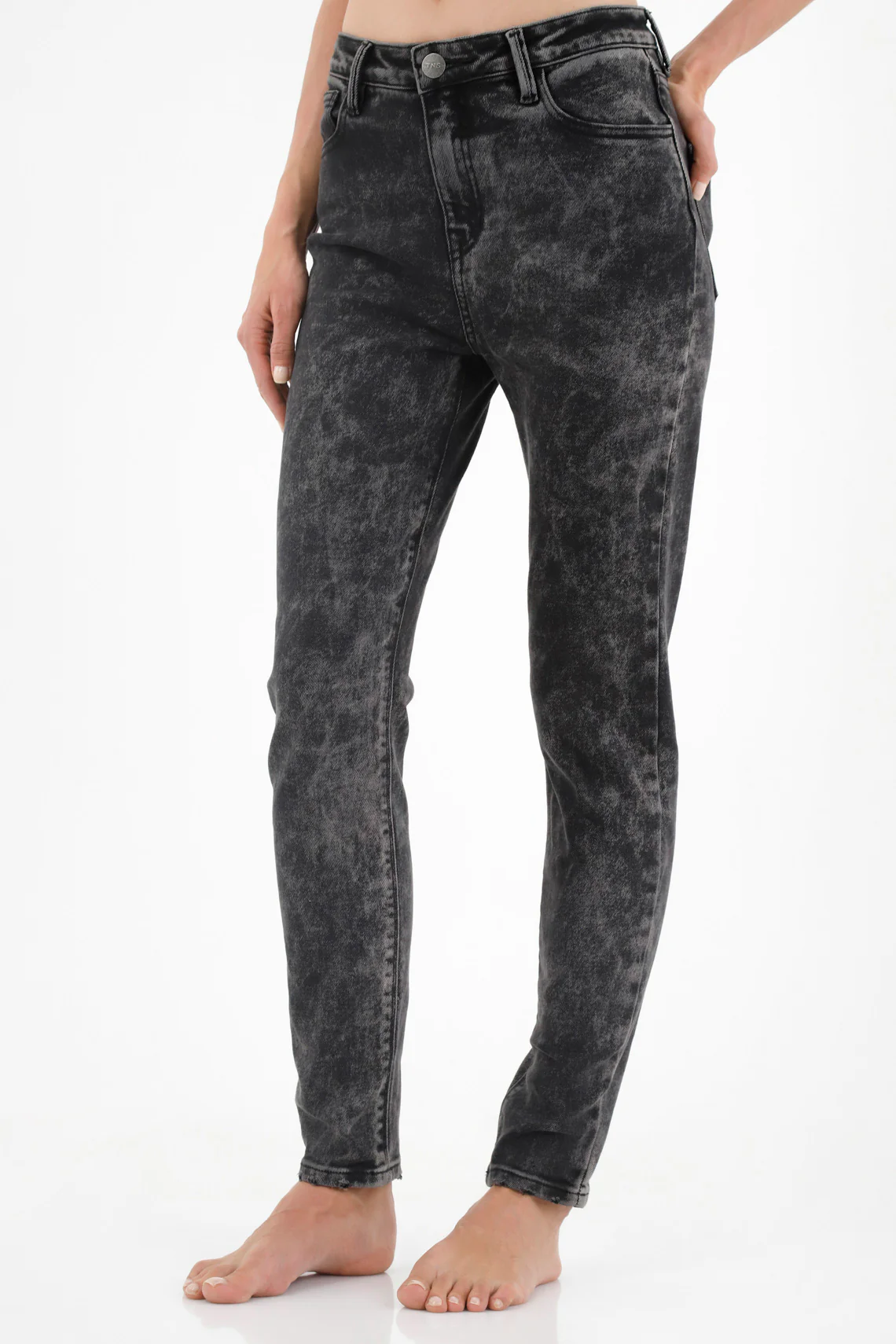 Women's Black Slim Jeans - Image 2