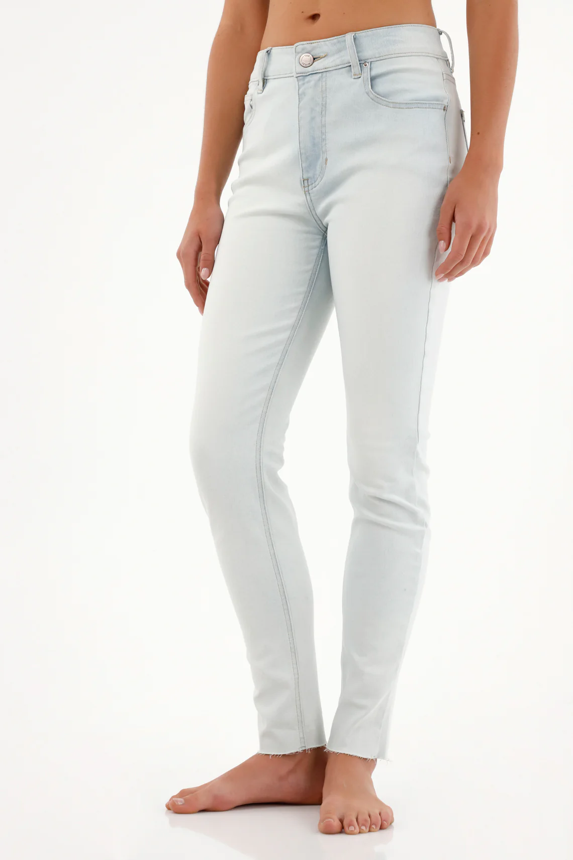Women's High-Waisted Ice Tone Jeggings - Image 2