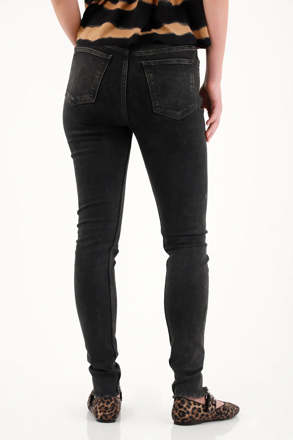 Women's super slim black jeans - Image 4