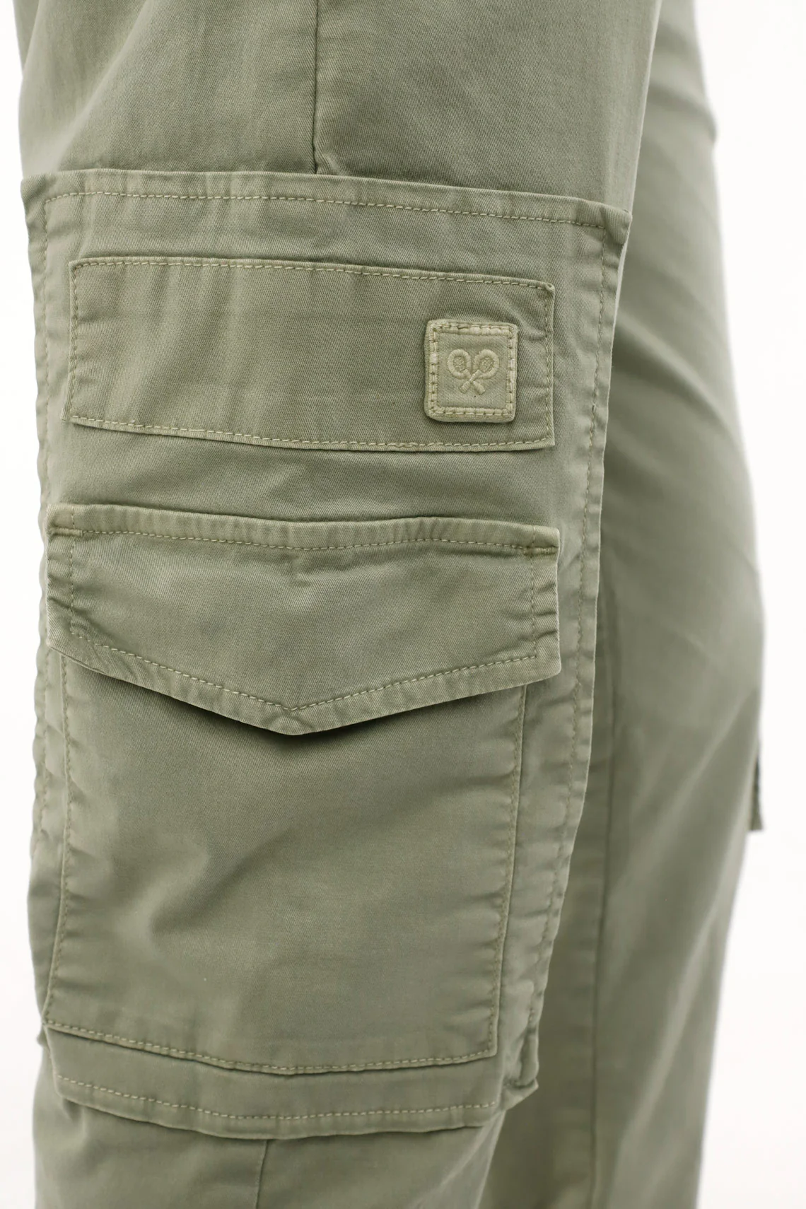 Men's green cargo pants - Image 3
