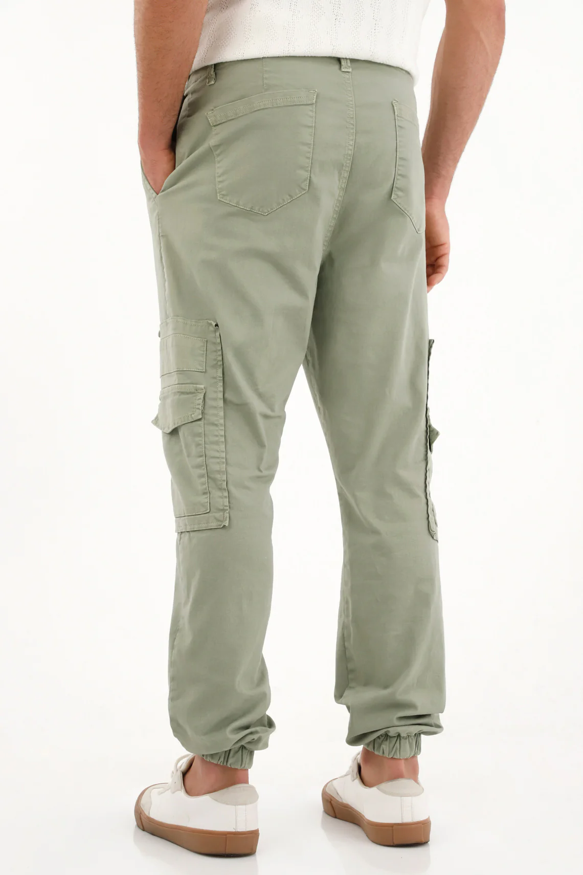 Men's green cargo pants - Image 4