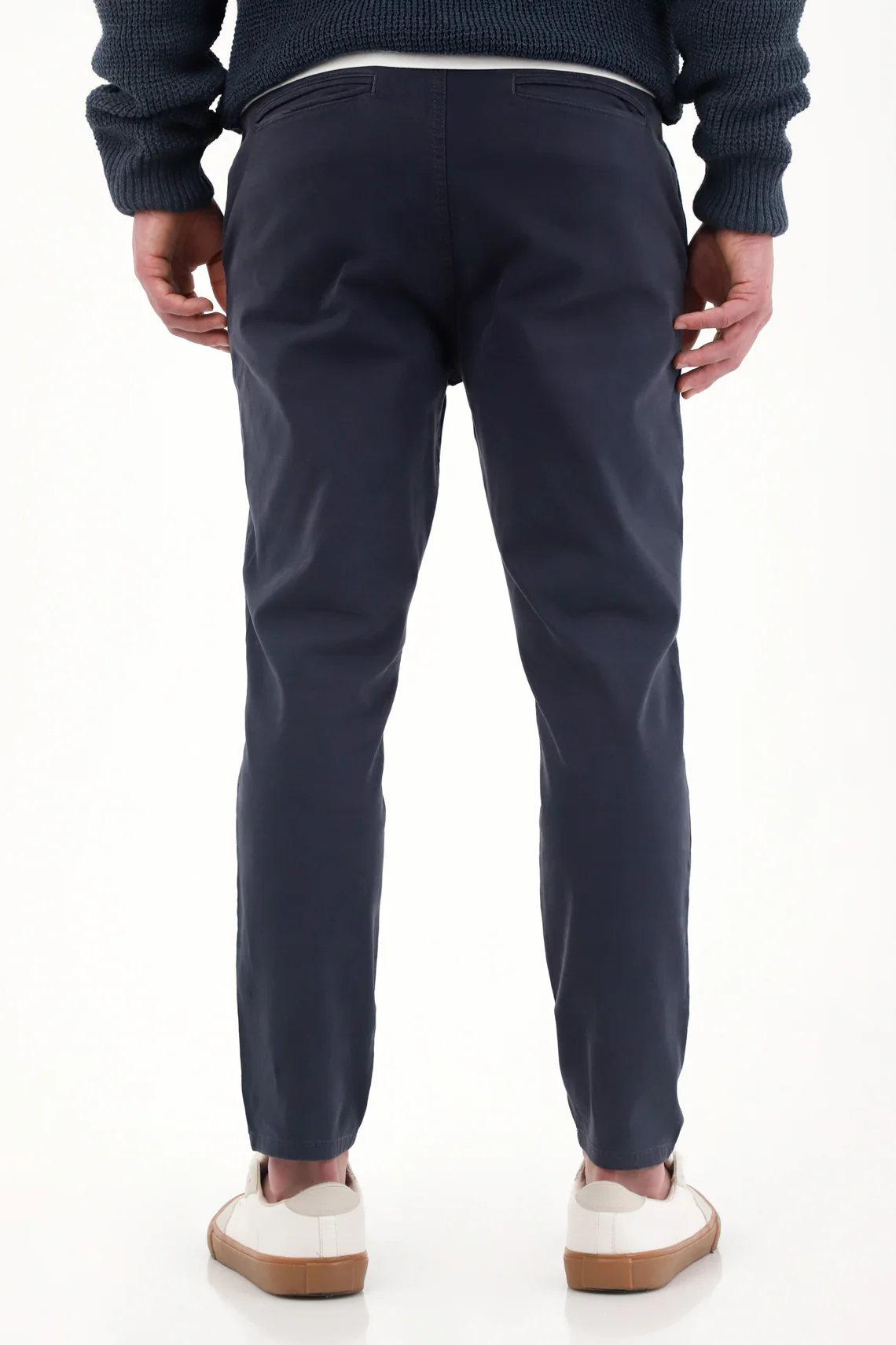 Gray Short Chino Pants for Men - Image 2
