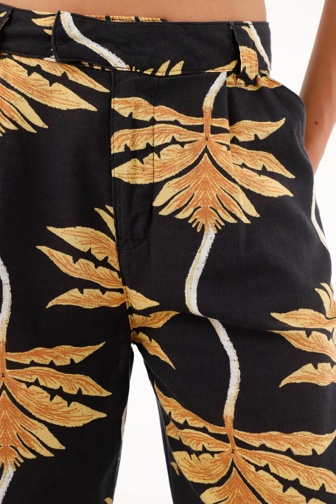 Women's 100% Cotton Printed Pants - Image 3