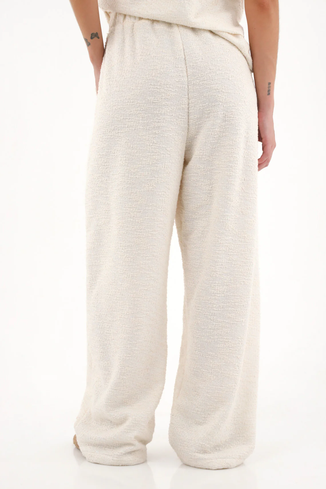 Women's Straight Leg Cream Pants - Image 4