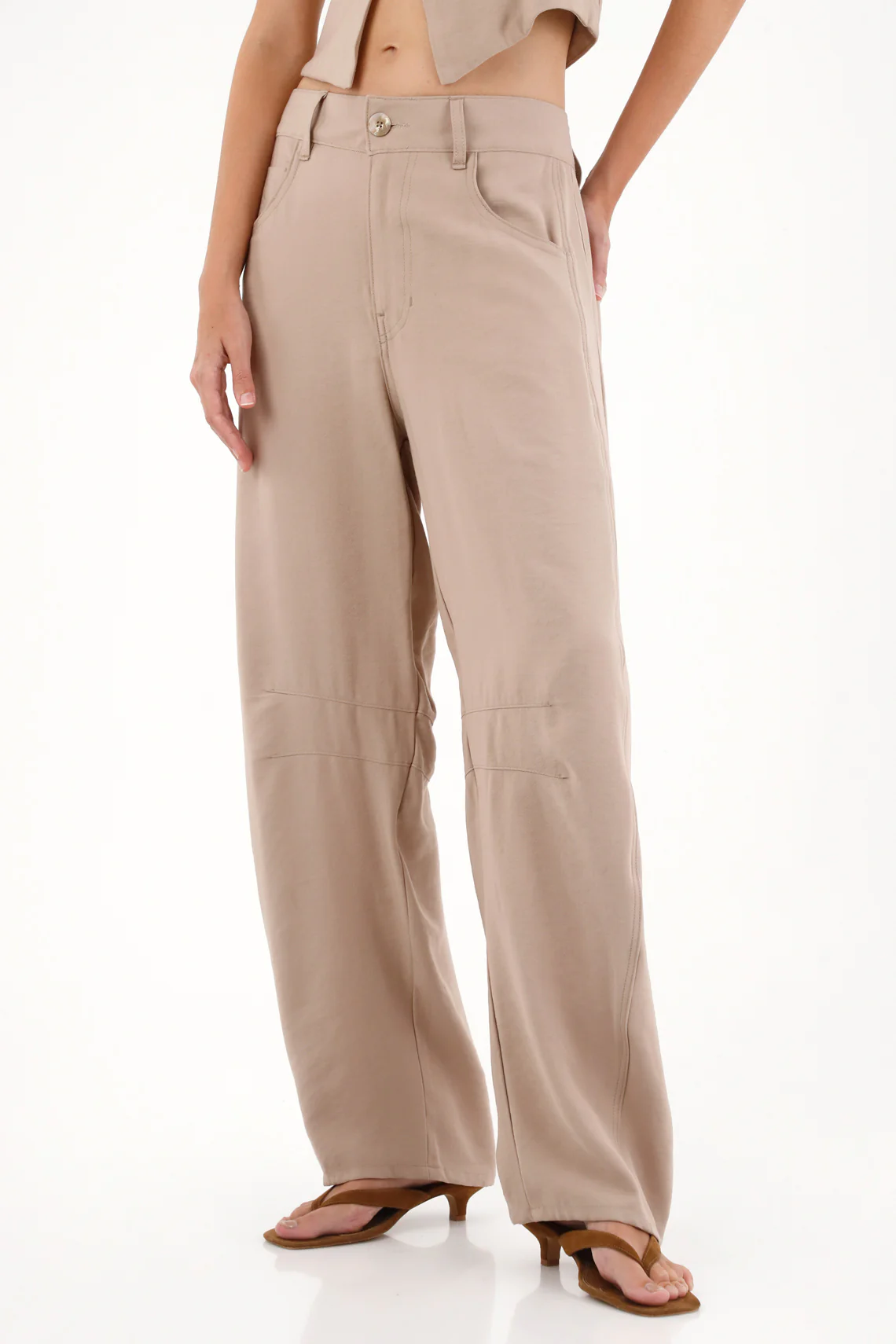 Women's Crudo Fabric Horseshoe Pants - Image 2