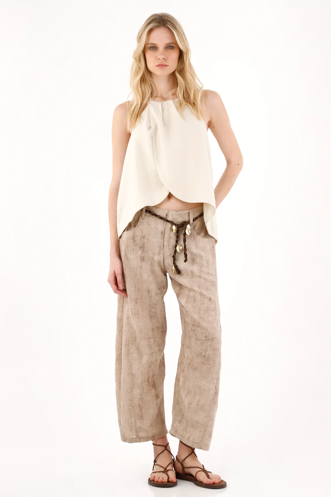 Women's Horseshoe Print Pants