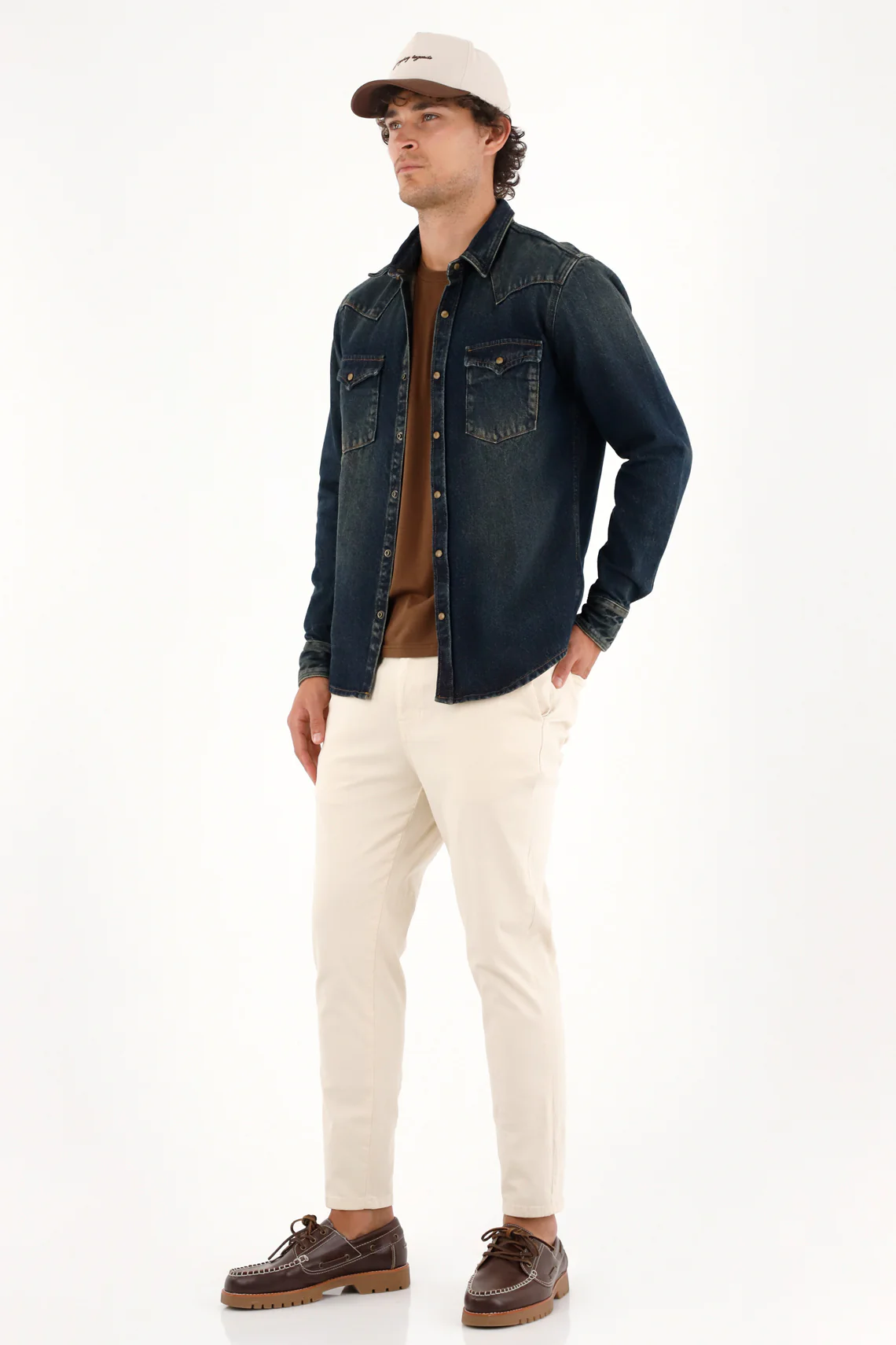 Off-white Chino Pants for Men - Image 2