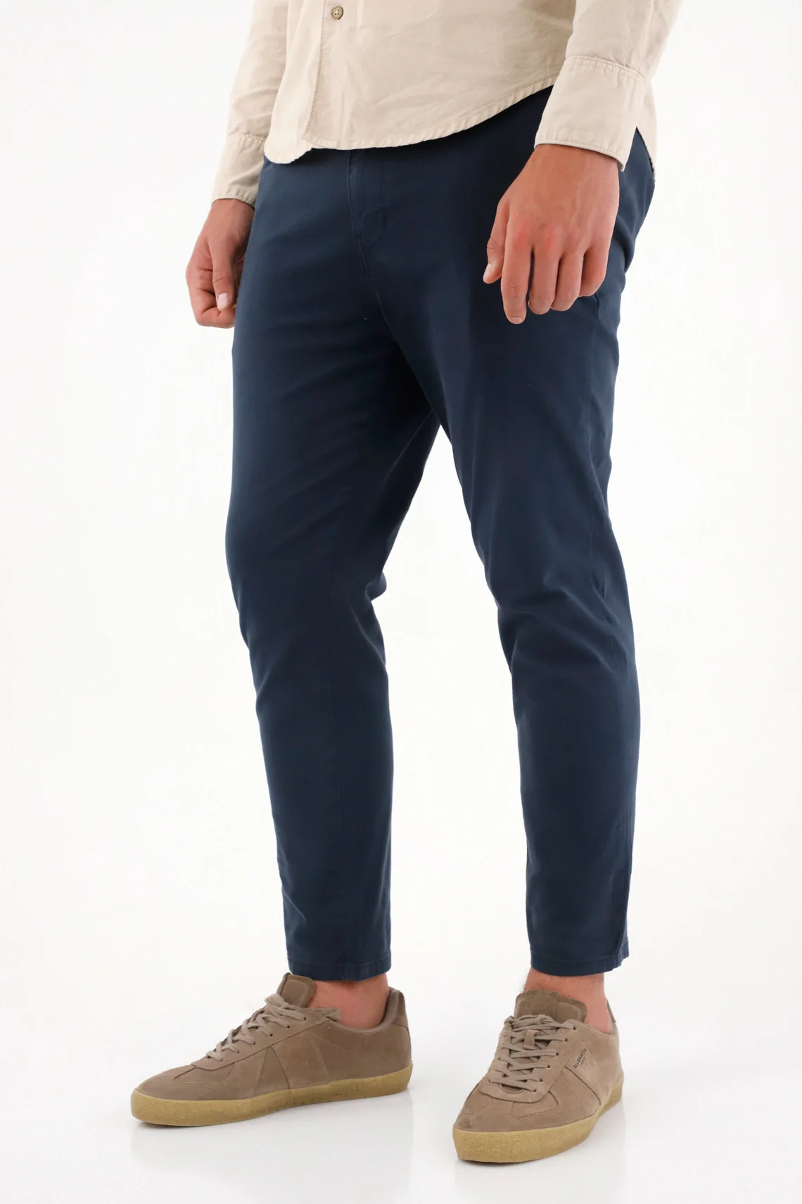 Blue chino pants for men - Image 2