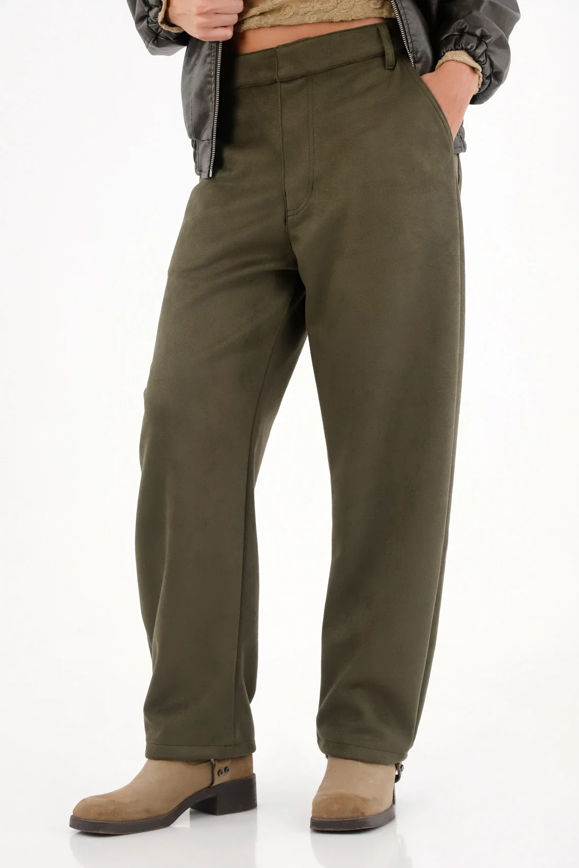 Oversized Pants with Pockets for Women - Image 2