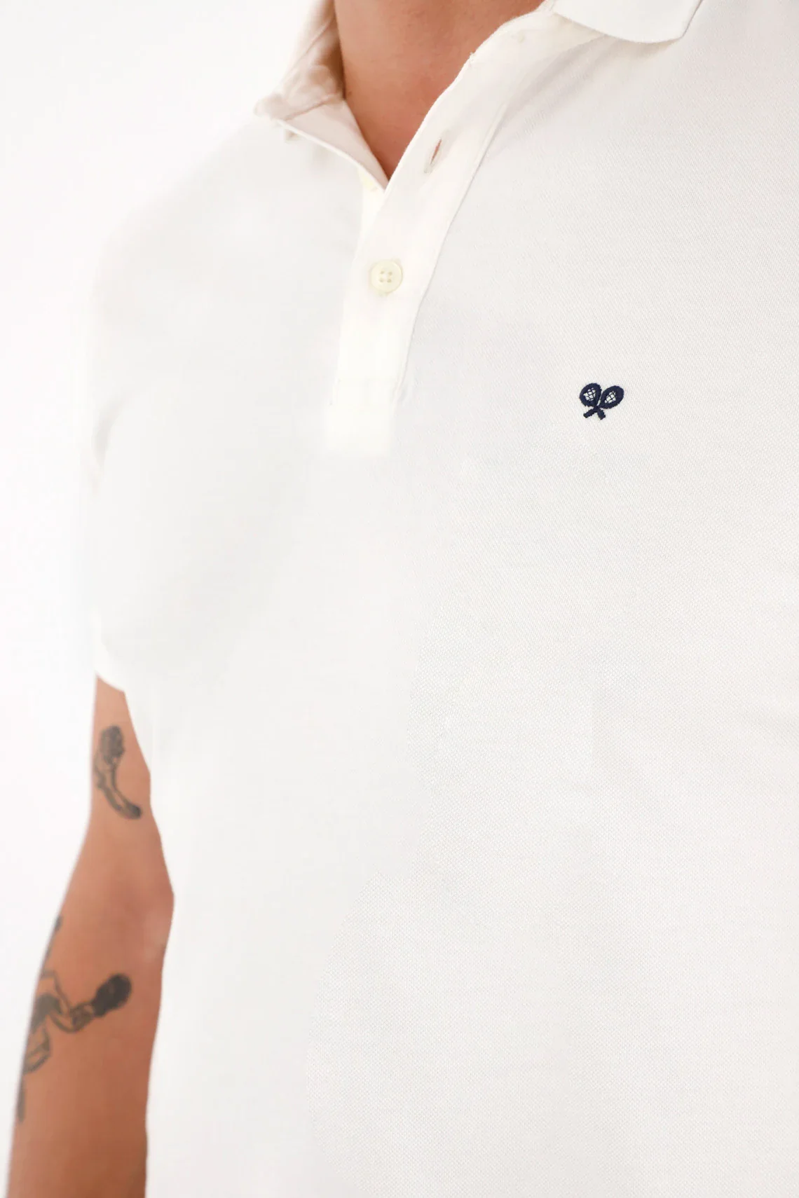 Knit Collar Polo for Men - Image 2