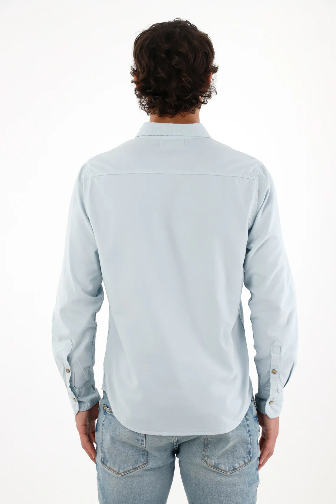 Men's Long Sleeve Oxford Shirt - Image 5