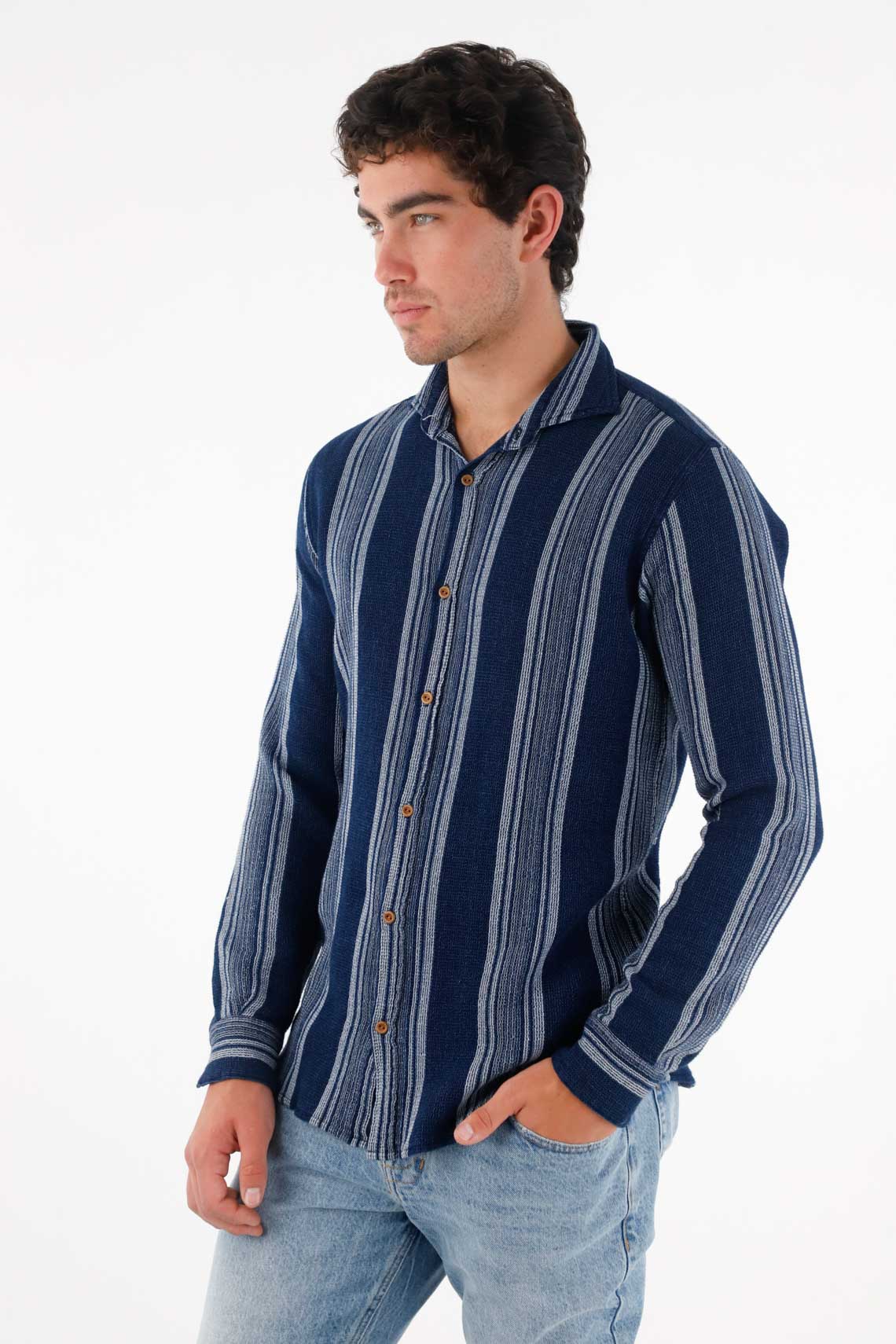 Long Sleeve Shirt with Racket for Men - Image 3
