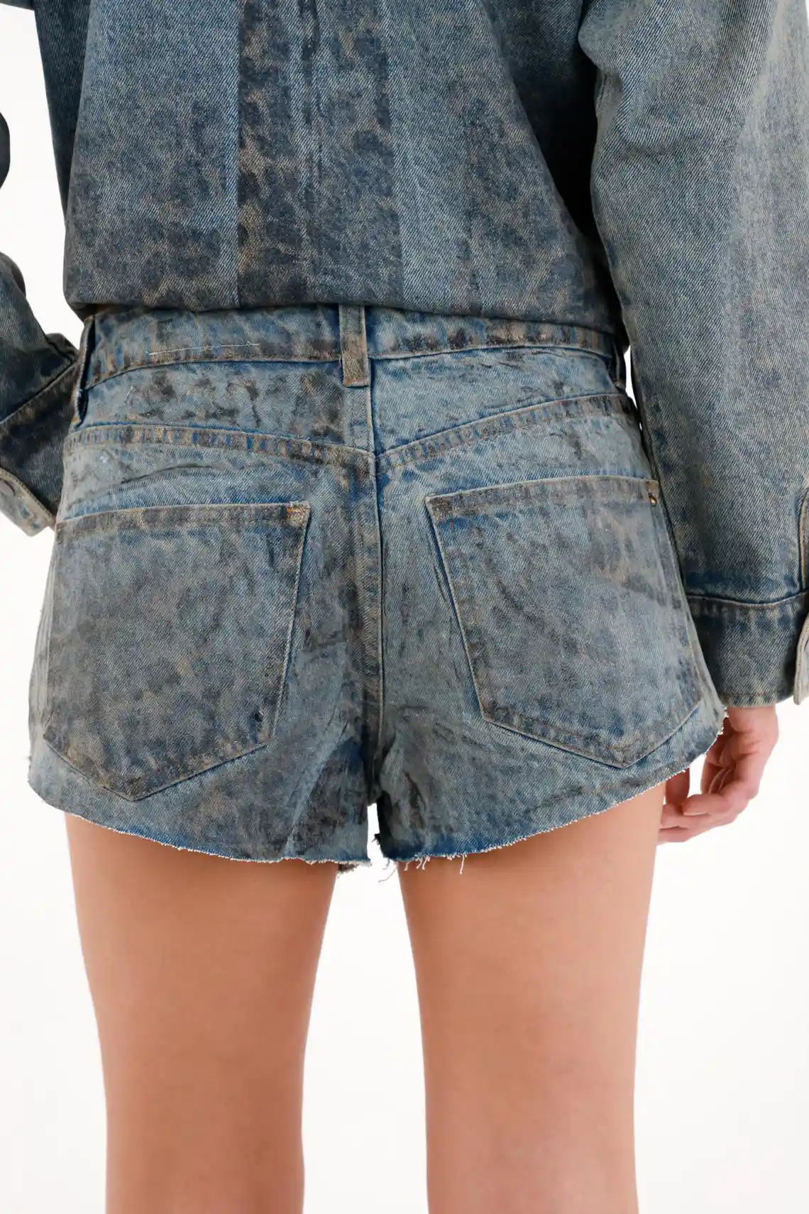 Foil Print Shorts for Women - Image 5