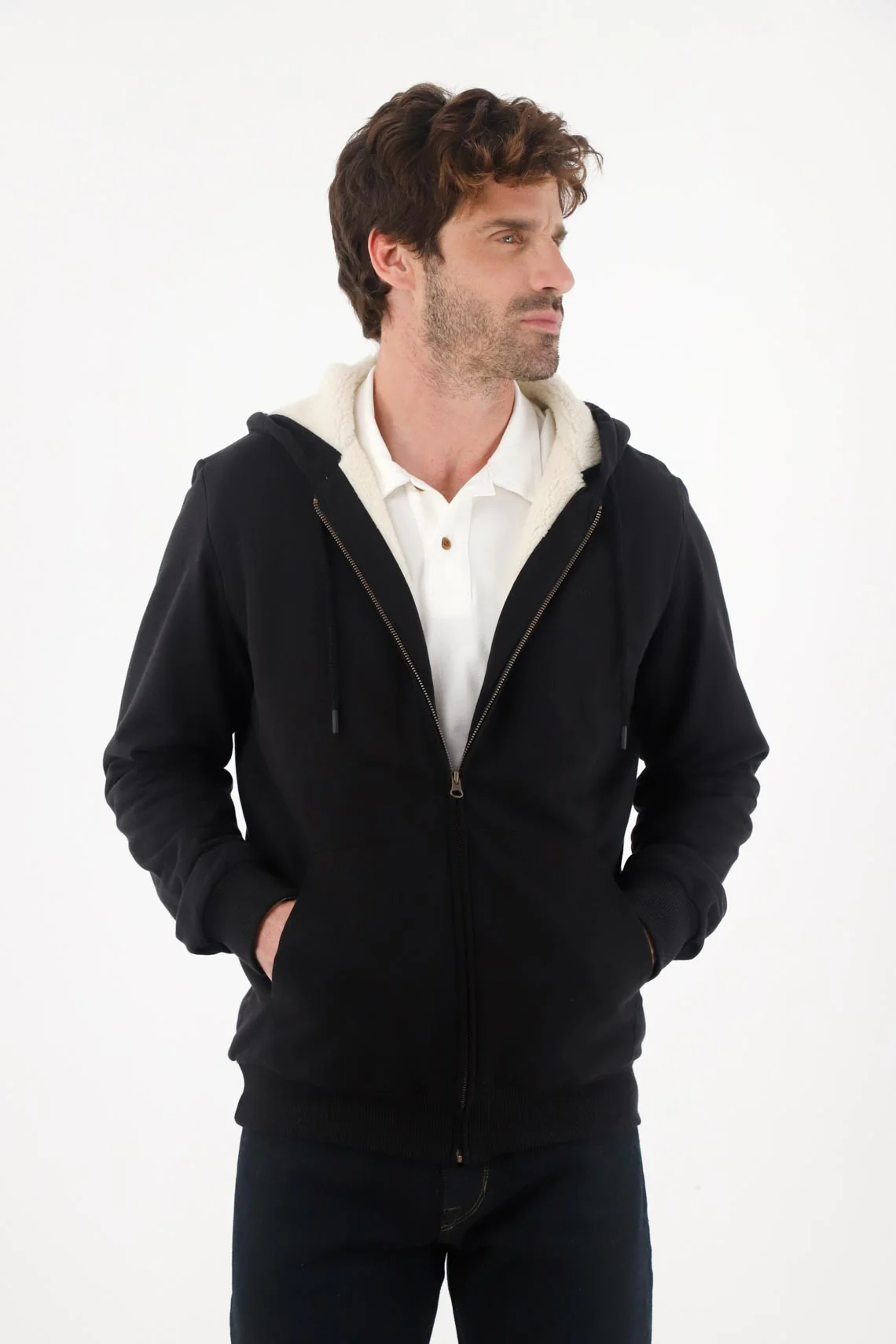 Classic Black Sweatshirt for Men - Image 4
