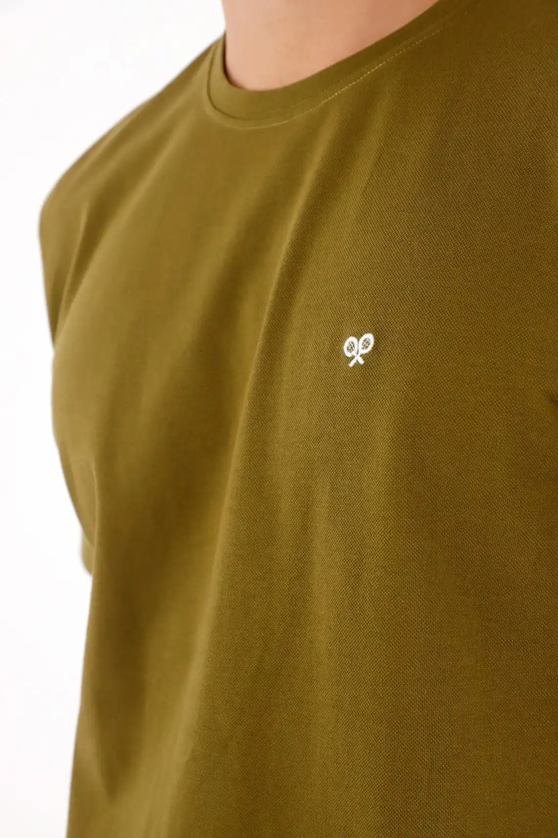 Green Antipilling T-Shirt for Men - Image 2
