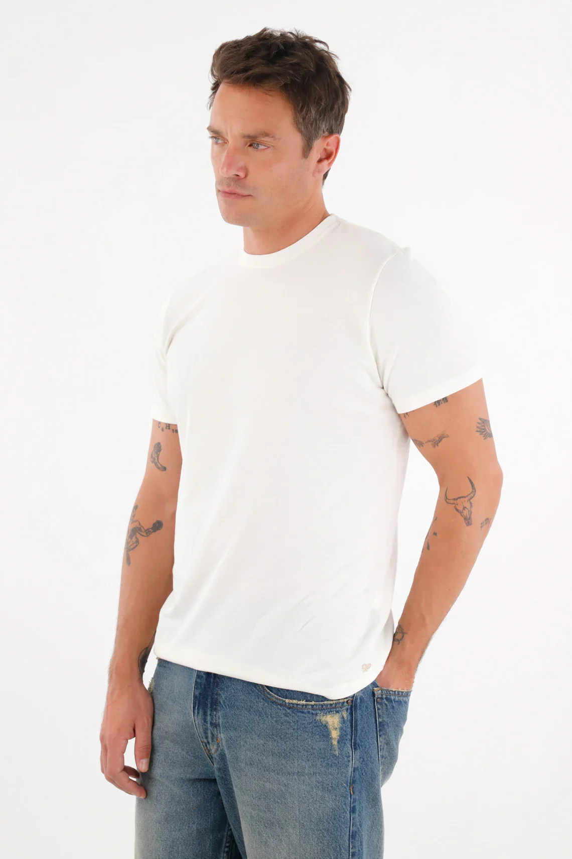Shirt with Mini Racket for Men
