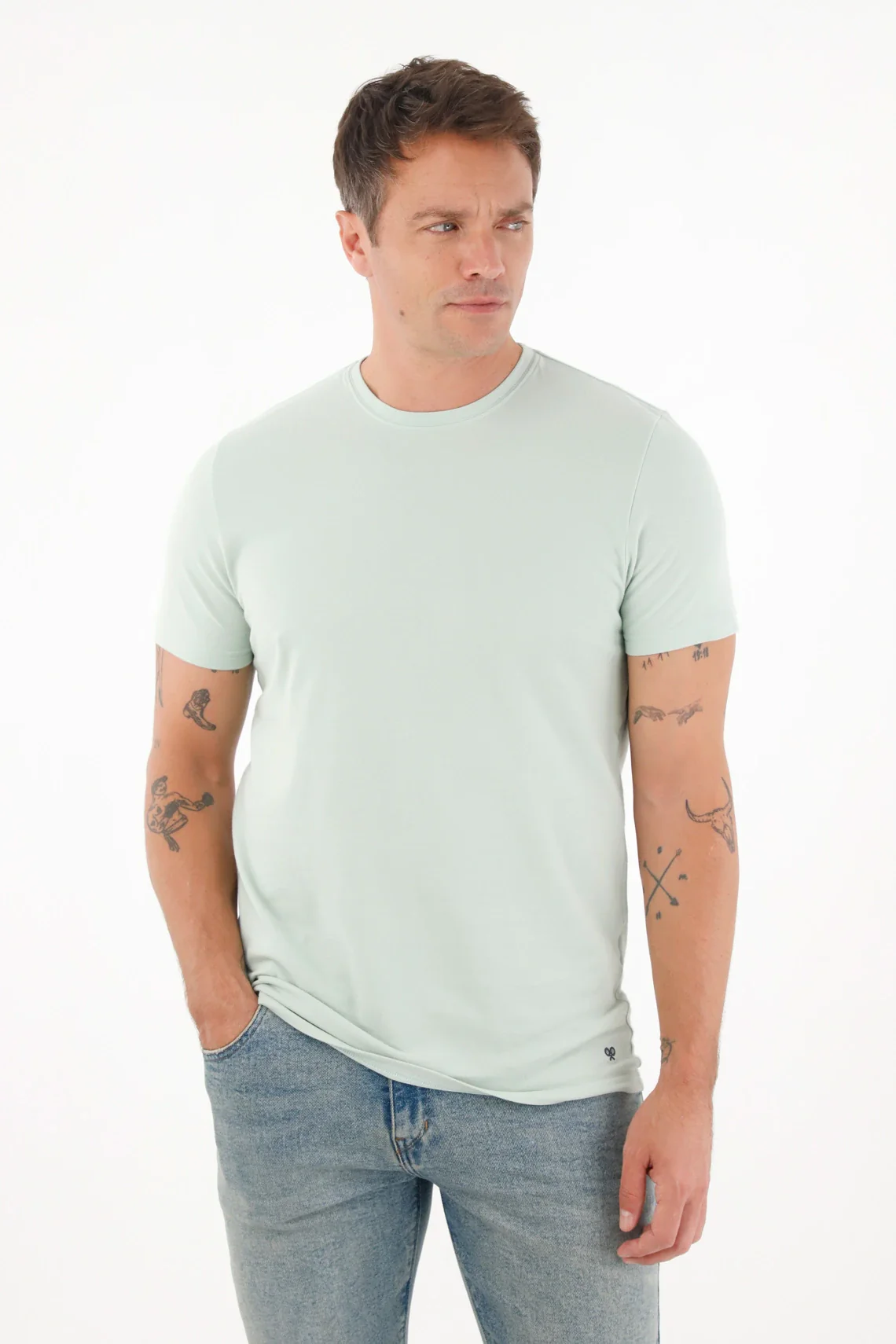 Men's Crew Neck T-Shirt - Image 2