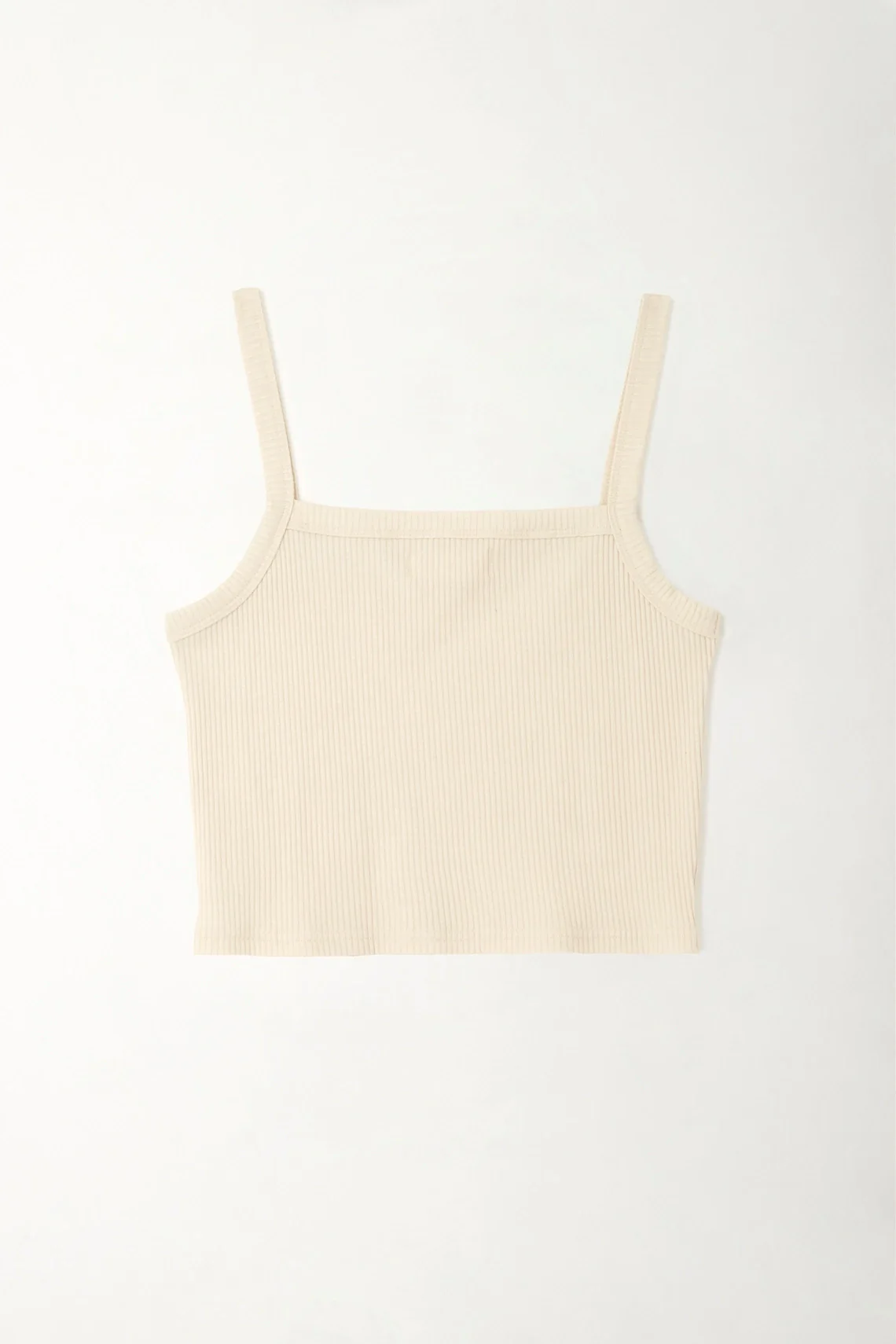Raw Rib T-Shirt for Women - Image 6