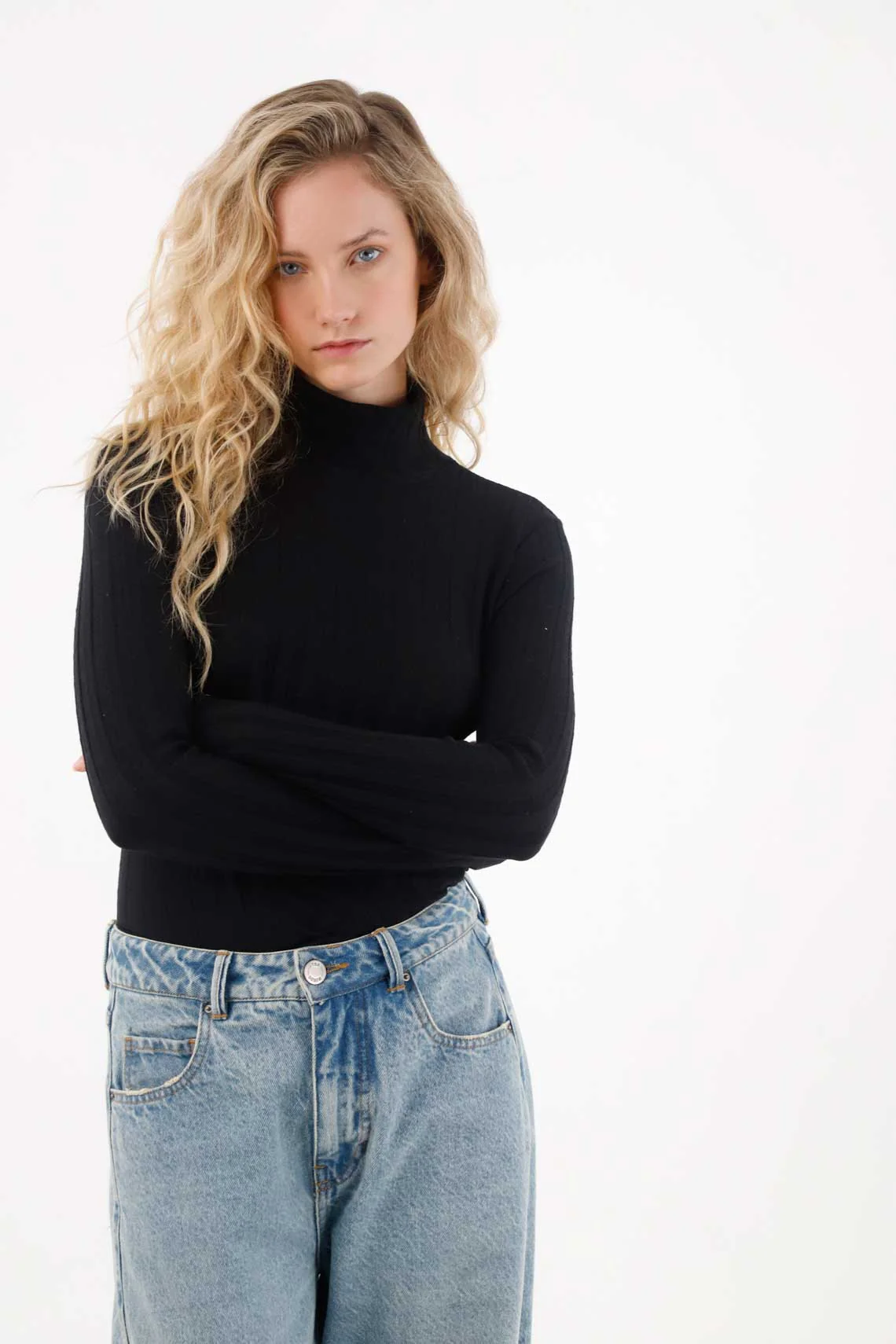 Turtleneck T-Shirt for Women - Image 2