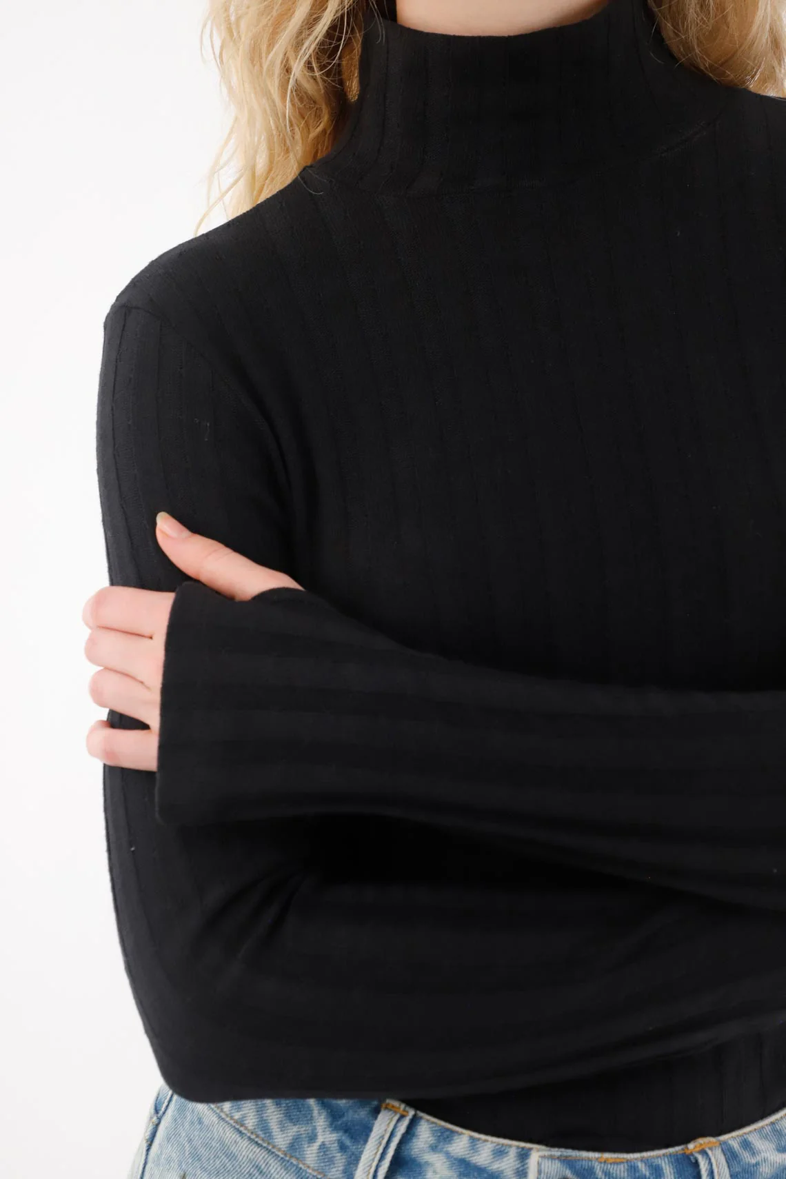 Turtleneck T-Shirt for Women - Image 4