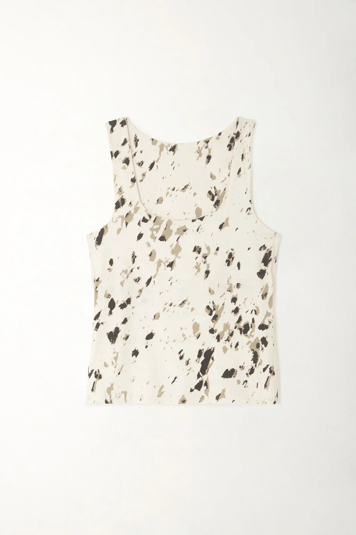 Sleeveless Printed T-Shirt for Women - Image 4