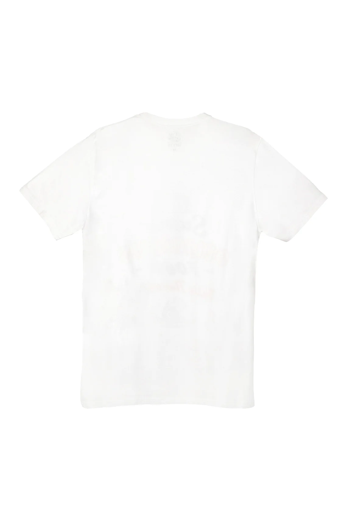 Men's White Crewneck T-Shirt - Image 2