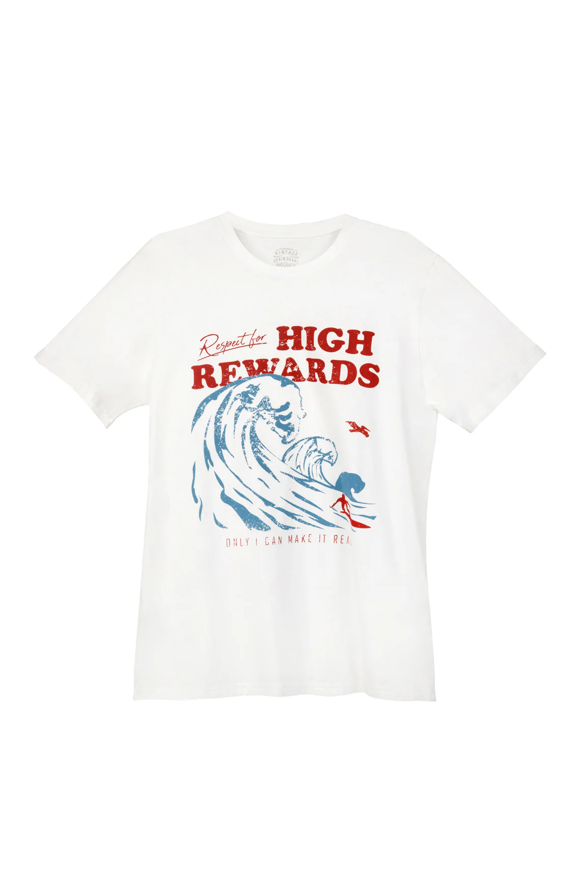 Men's White Short-Sleeve T-Shirt